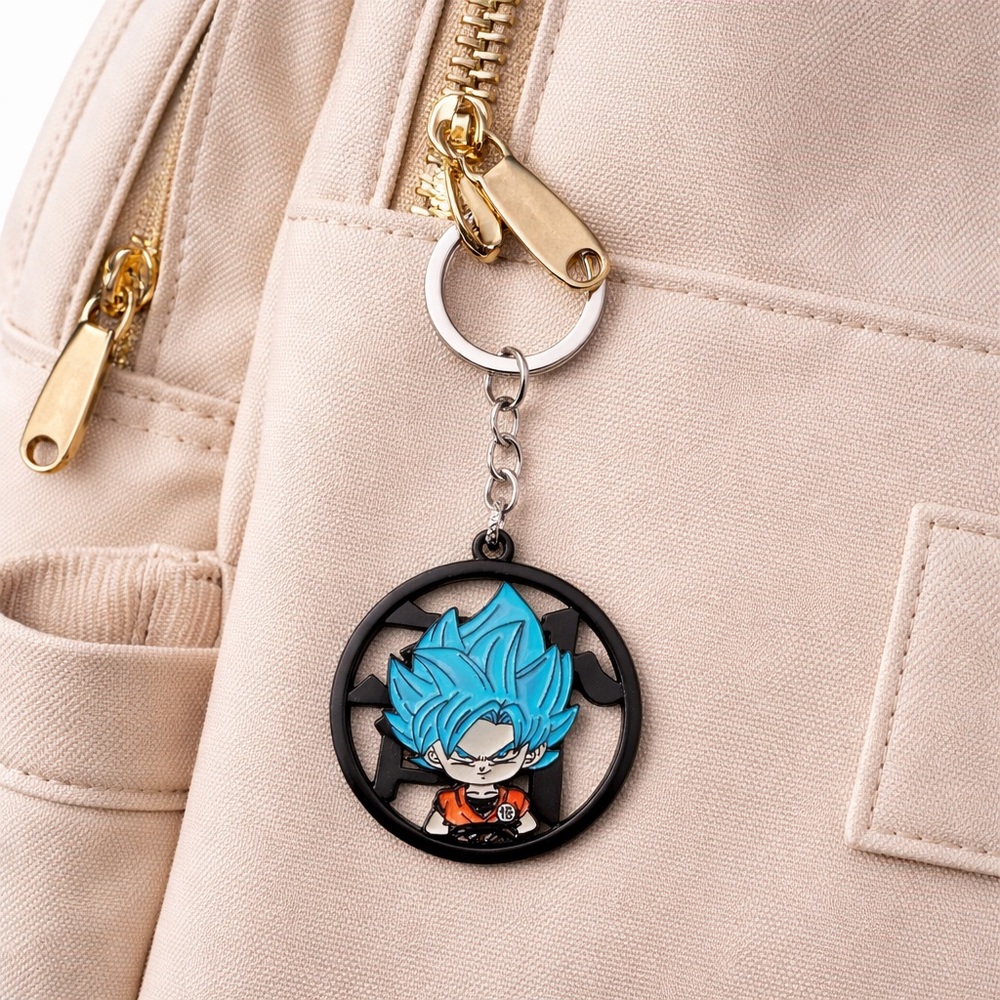 Dragon Ball Super Goku Keychain Bag Charm